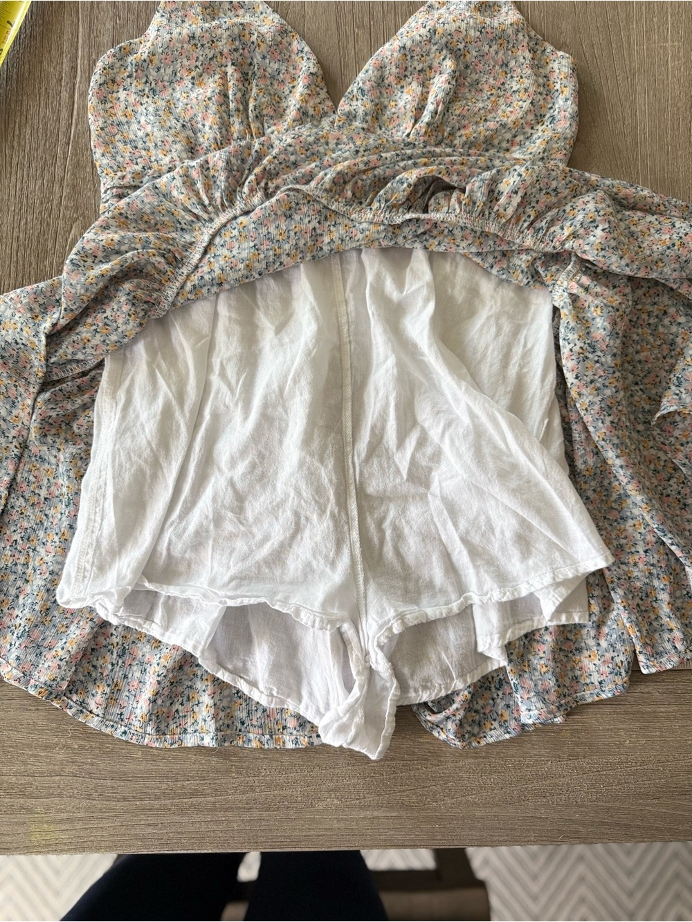 Sundae Muse Amanda Floral Romper Mini Dress Size 8 10 - Picture 6 of 10